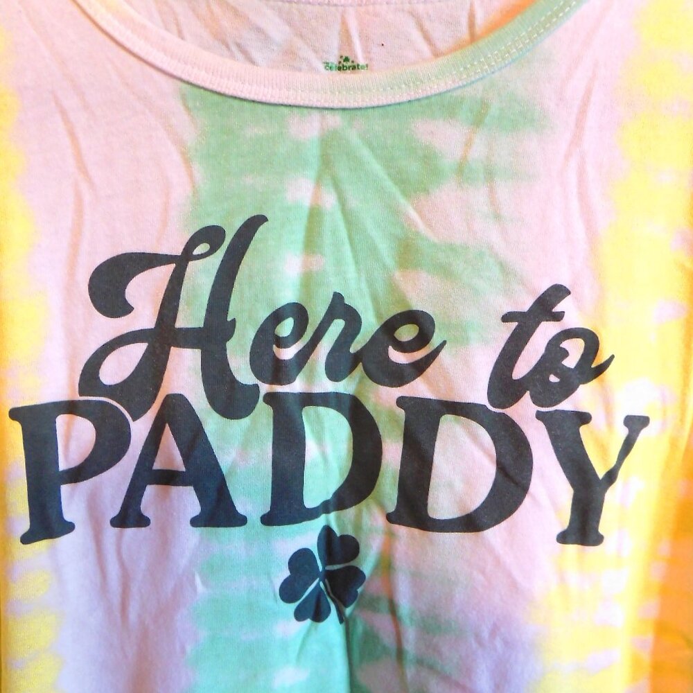 WOMEN'S MED (7-9)  L.S. T-SHIRT - ST. PADDY'S DAY